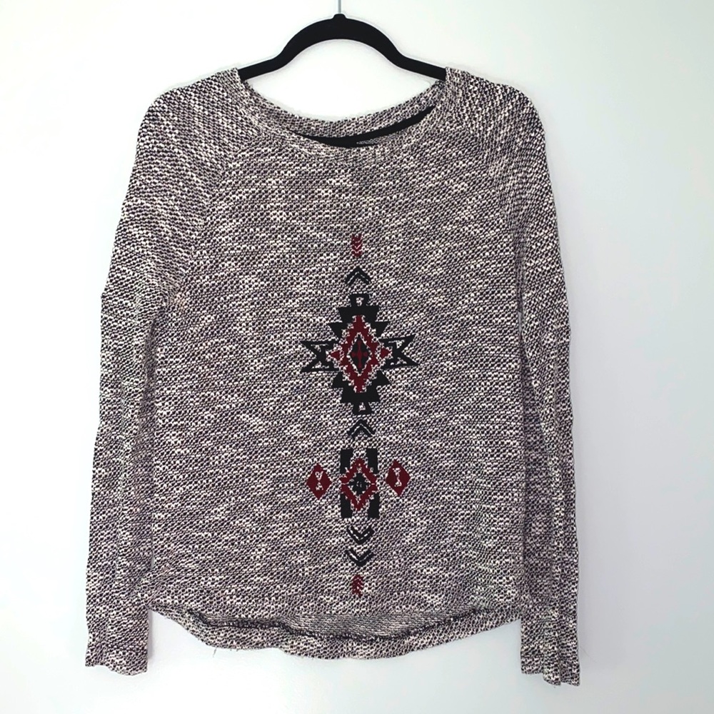 Forever 21 Tribal Lightweight Sweater Sz Small